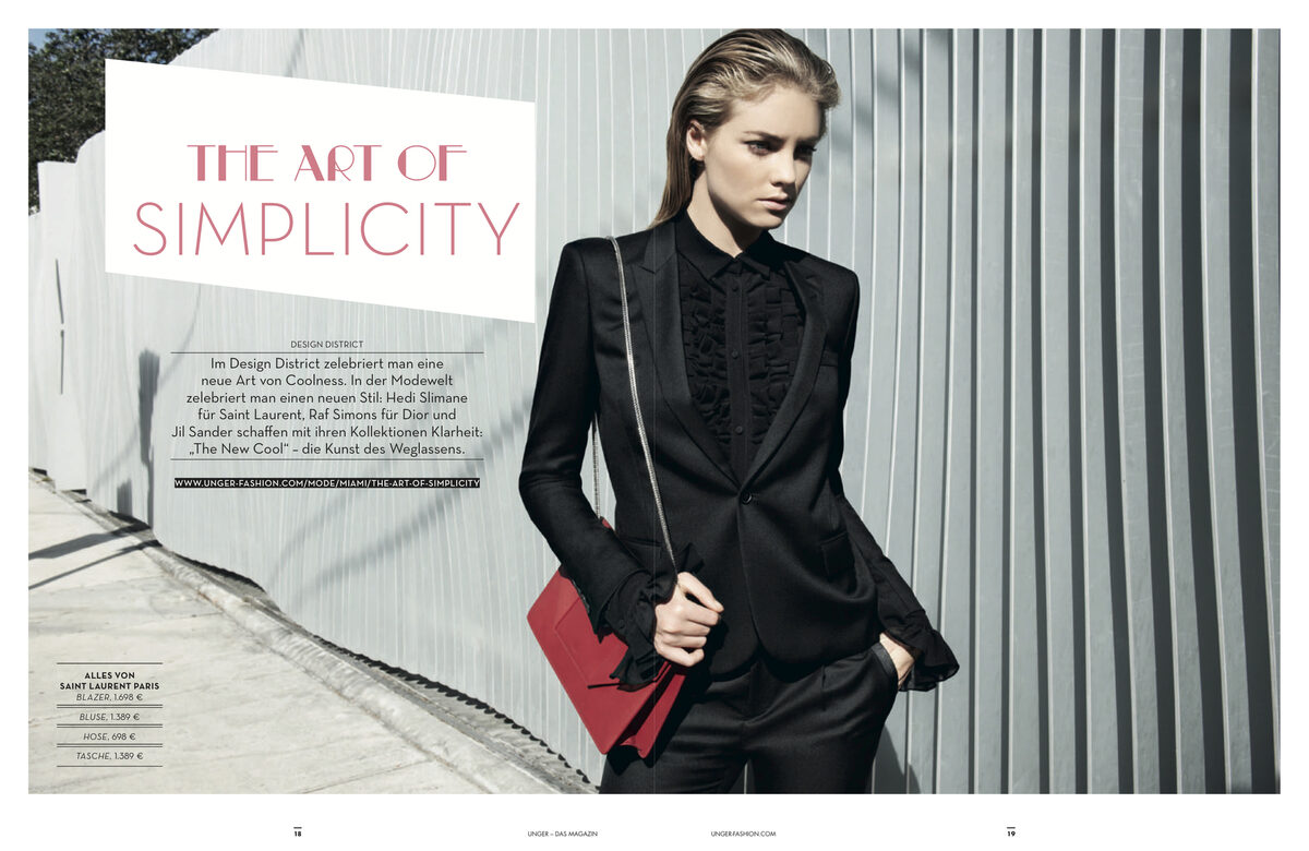 UNGER customer magazine .... and then there were three. Hamburg based agency Upgrade strikes again