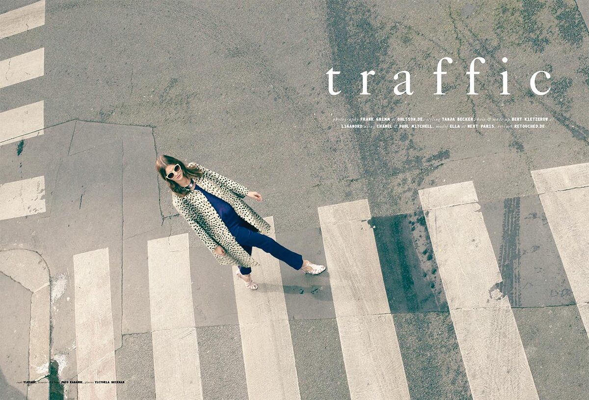 Frank Grimm : shoots ‘Traffic’ spread for QVEST, see it on GoSee
