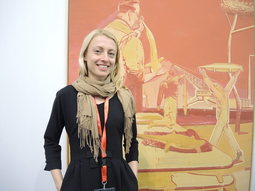 Gallery David Zwirner at ART Cologne. Associate director Veronique Ansorge in conversation with GoSee