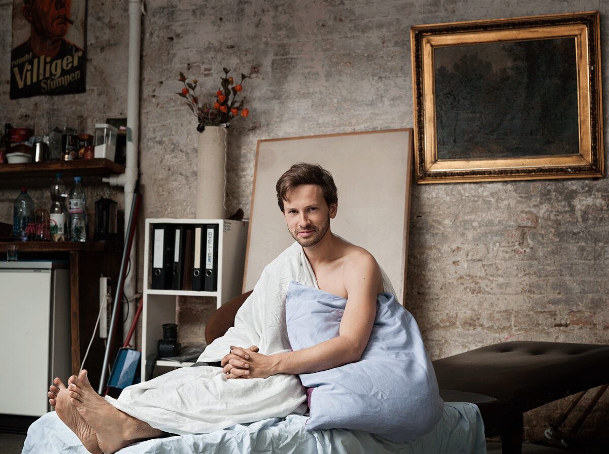 Marcus Höhn : ZDF Kampagne mit Maybritt Illner, Sarah Kuttner für ZDF NEO und im Bett mit Franz Dinda - der Schauspieler und seine Reimraum-Ausstellung im Portrait