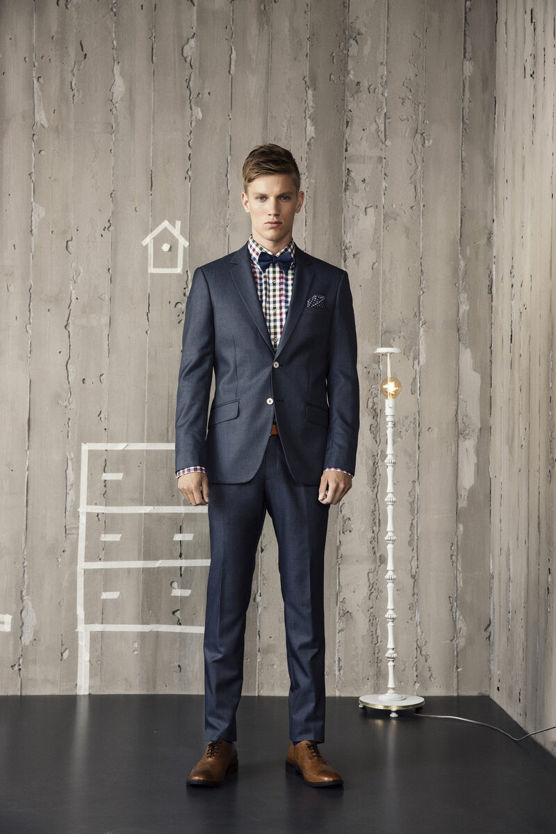 Kavin : graphic and classic autumn campaign for fashion label ‘since ´72’ by Danish menswear and suits specialist BERTONI