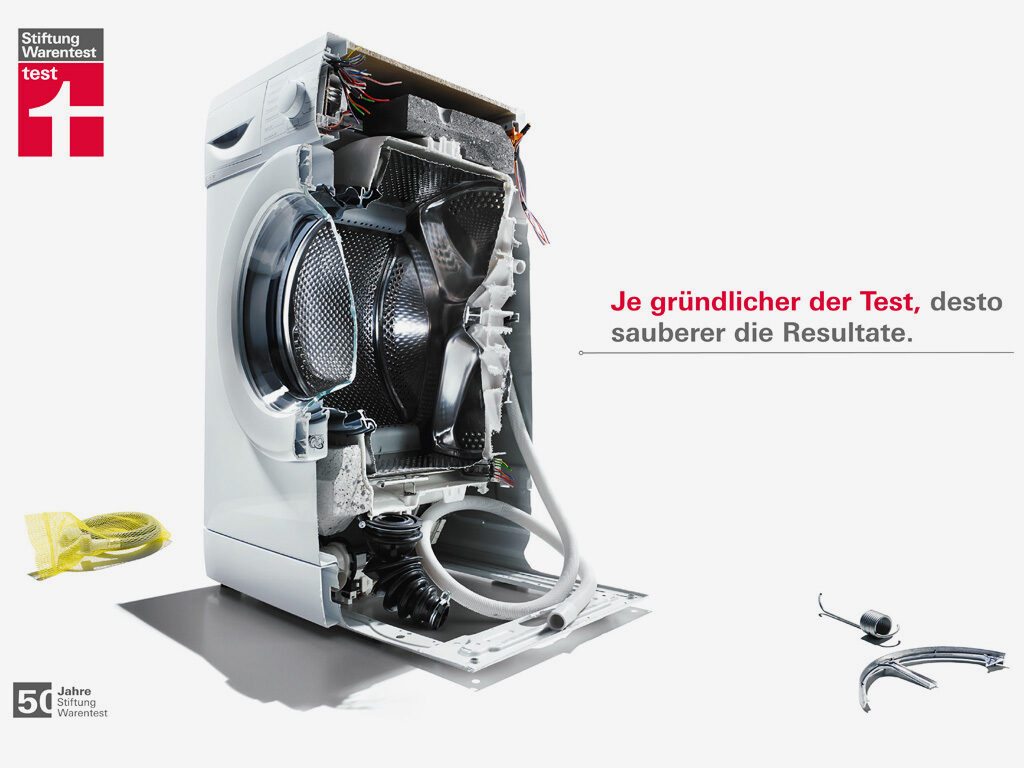 NEW : Stefan Hohloch, photographer, Stuttgart; we present STIFTUNG WARENTEST’s 50th anniversary campaign