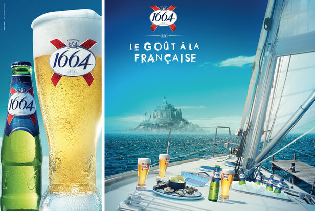 'Le goût à la francaise', KRONENBOURG France campaign images live from South Africa, produced by 10-4 AFRICA