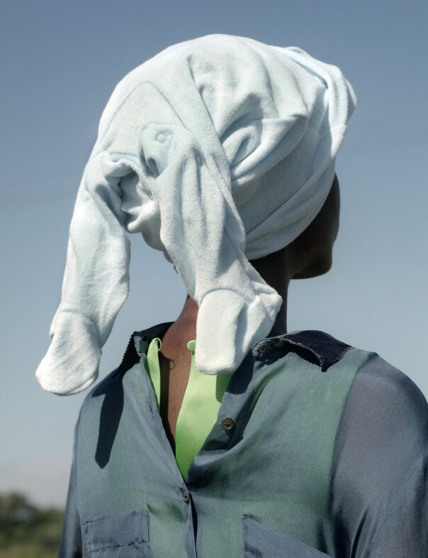 10-4 AFRICA produces earthy shimmering fashion spread for Jackie Nickerson and ANOTHER magazine