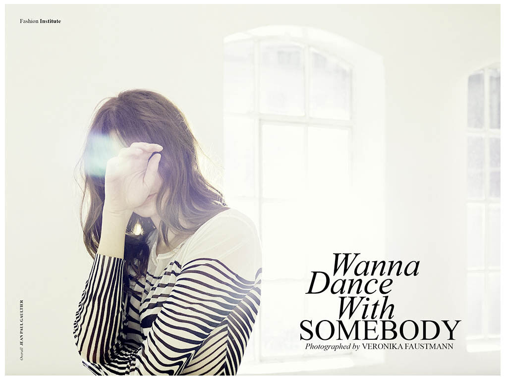 "Wanna dance with somebody" - Veronika Faustmann for INSTITUTE magazine and ‘Gracie’ personal series in Dublin