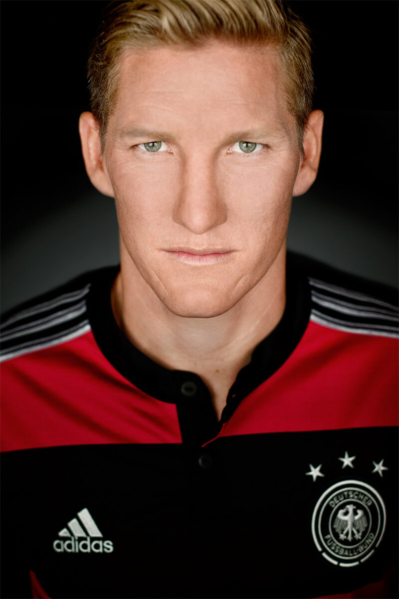 NEW : Marcus Müller Saran, people, portrait & advertising photographer, Cologne; welcome Mesut to the family campaign, ADIDAS S/S 2014 and A/W 14-15 respectively, SLVR by ADIDAS and 'Zamm all in' the FC Bayern Munich jersey collection