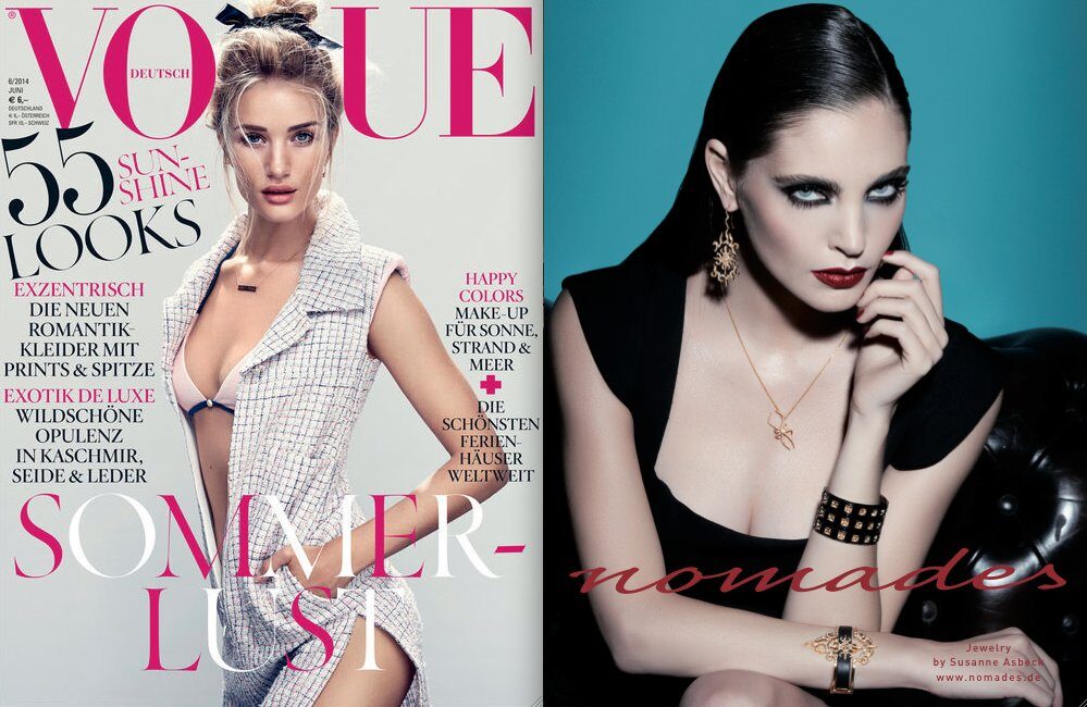 Rebeca W. embodies the modern nomad for jewellery label NOMADES