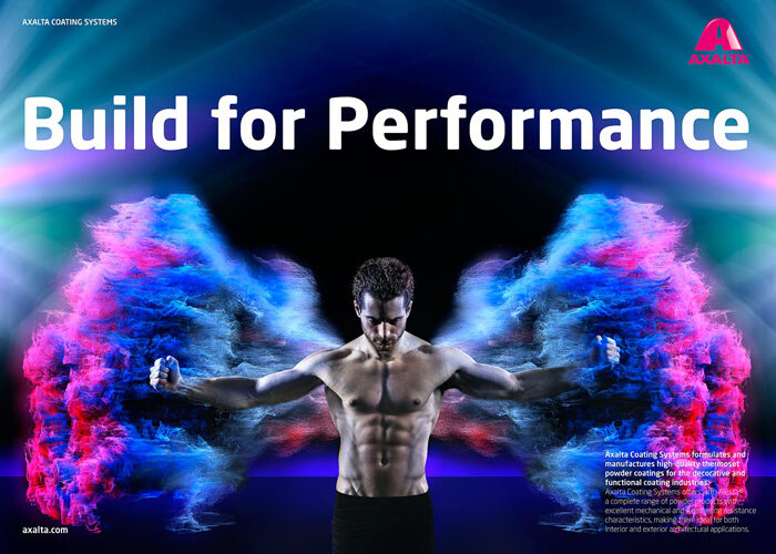 Muscles and pigment explosions! Holger WEINS (hair & make-up) works on AXALTA campaign
