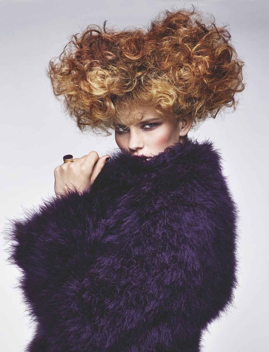 Roba Images : produce 'Modern Glamour Collection' – new hairdressing trends for ESSENTIAL LOOKS Magazine A/W 14/15, key visuals for hair brand CLYNOL and actress Annette Frier for MYSELF