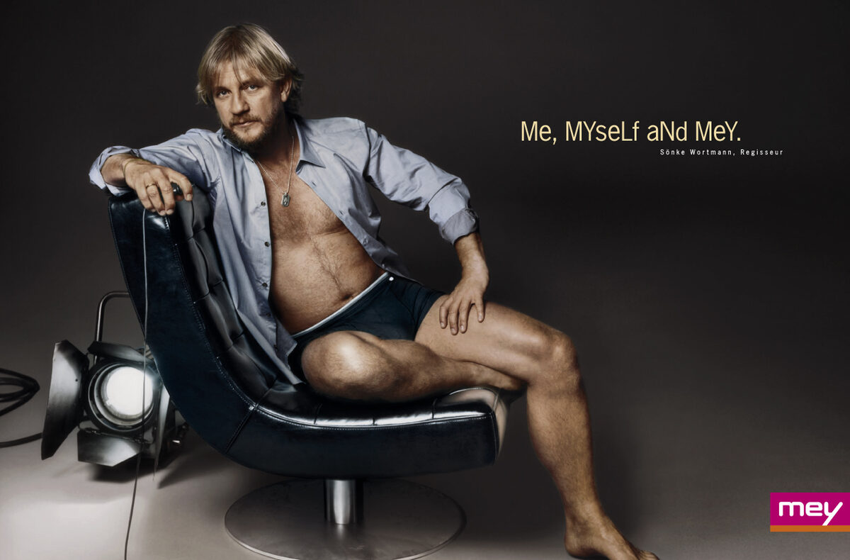 JUNG VON MATT for MEY lingerie campaign