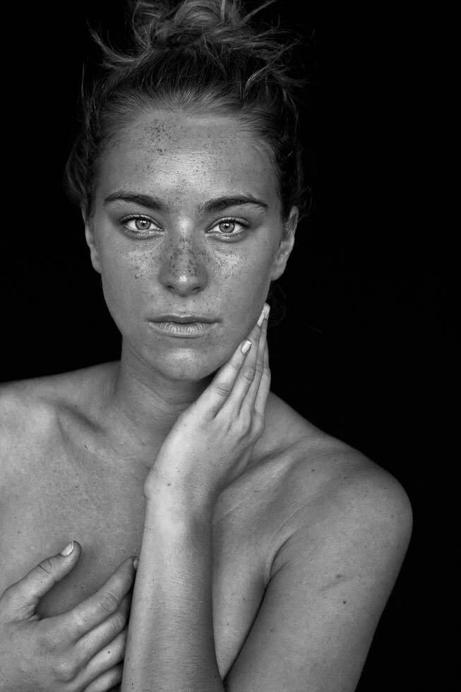 New at MCFIT MODELS: freckled beauty Fee Marie Z.