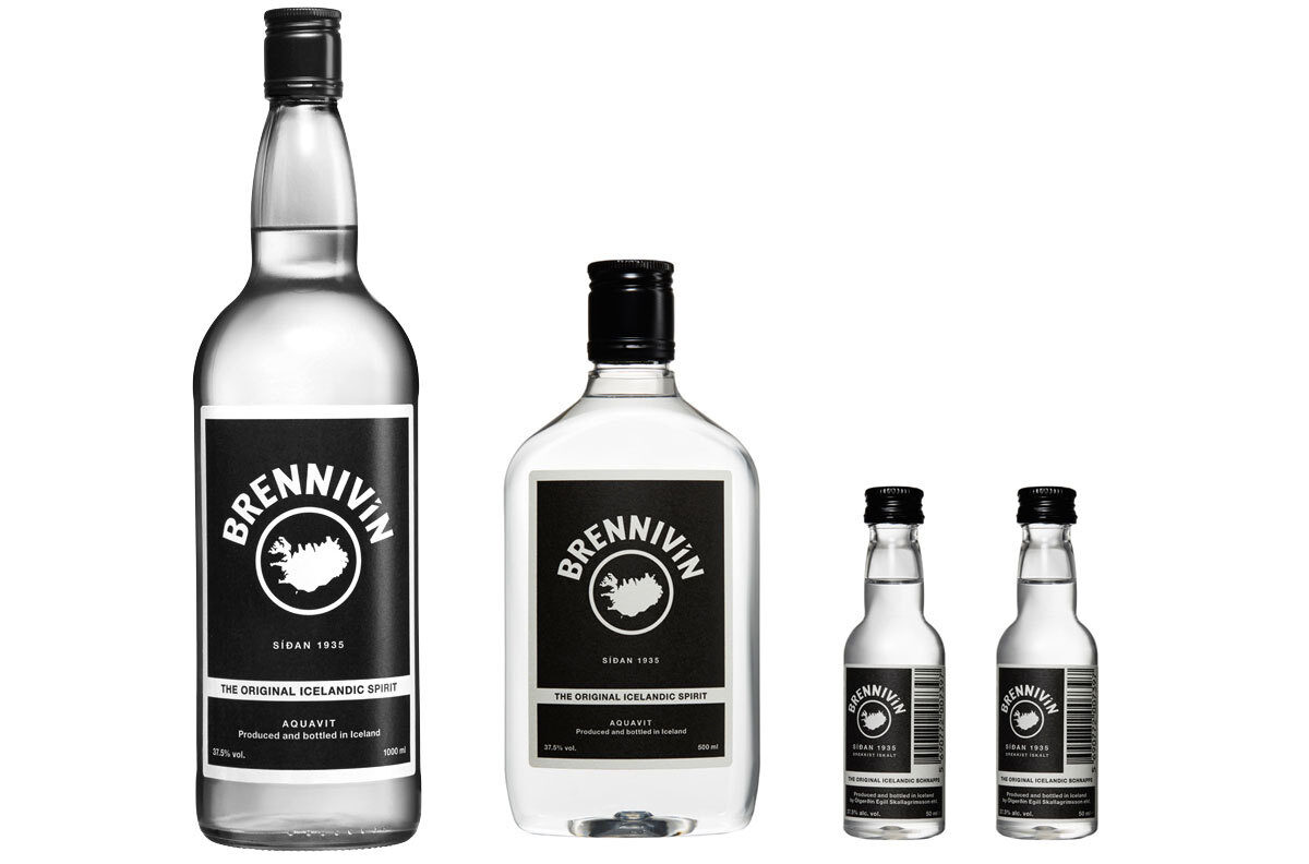 Welcome to America! karlssonwilker inc. verpassen dem isländischen Feuerwasser Brennivin ein Redesign
