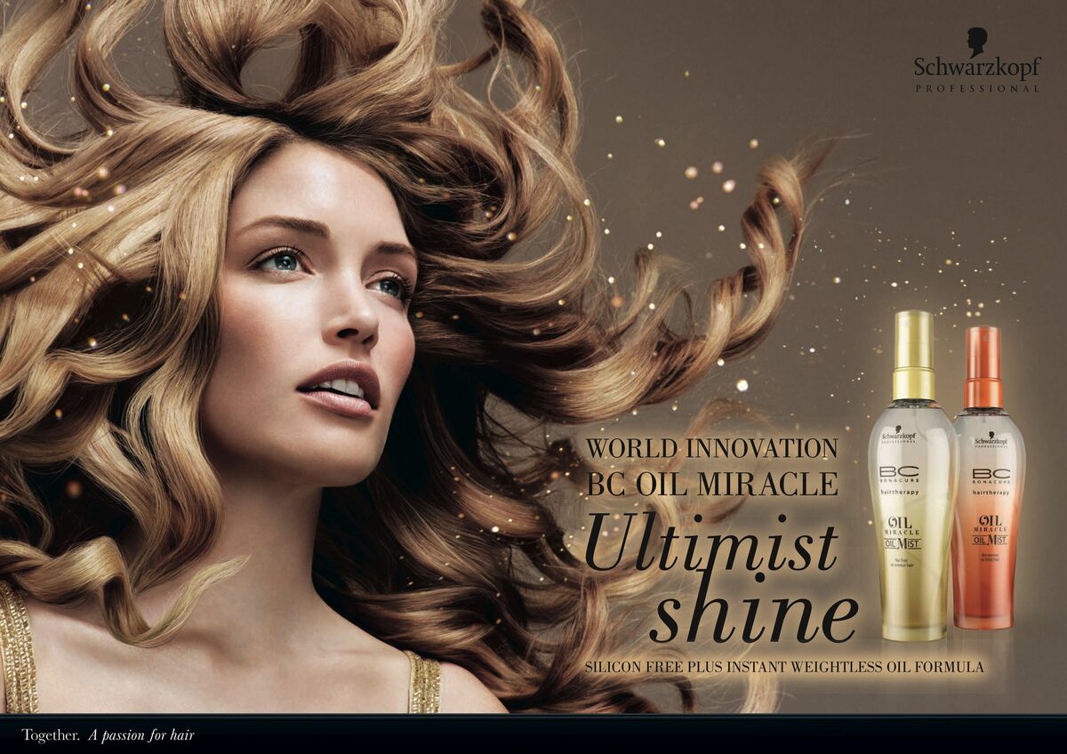 SCHWARZKOPF PROFESSIONAL presents BC Oil Miracle – production of the campaign picture by ROBA IMAGES