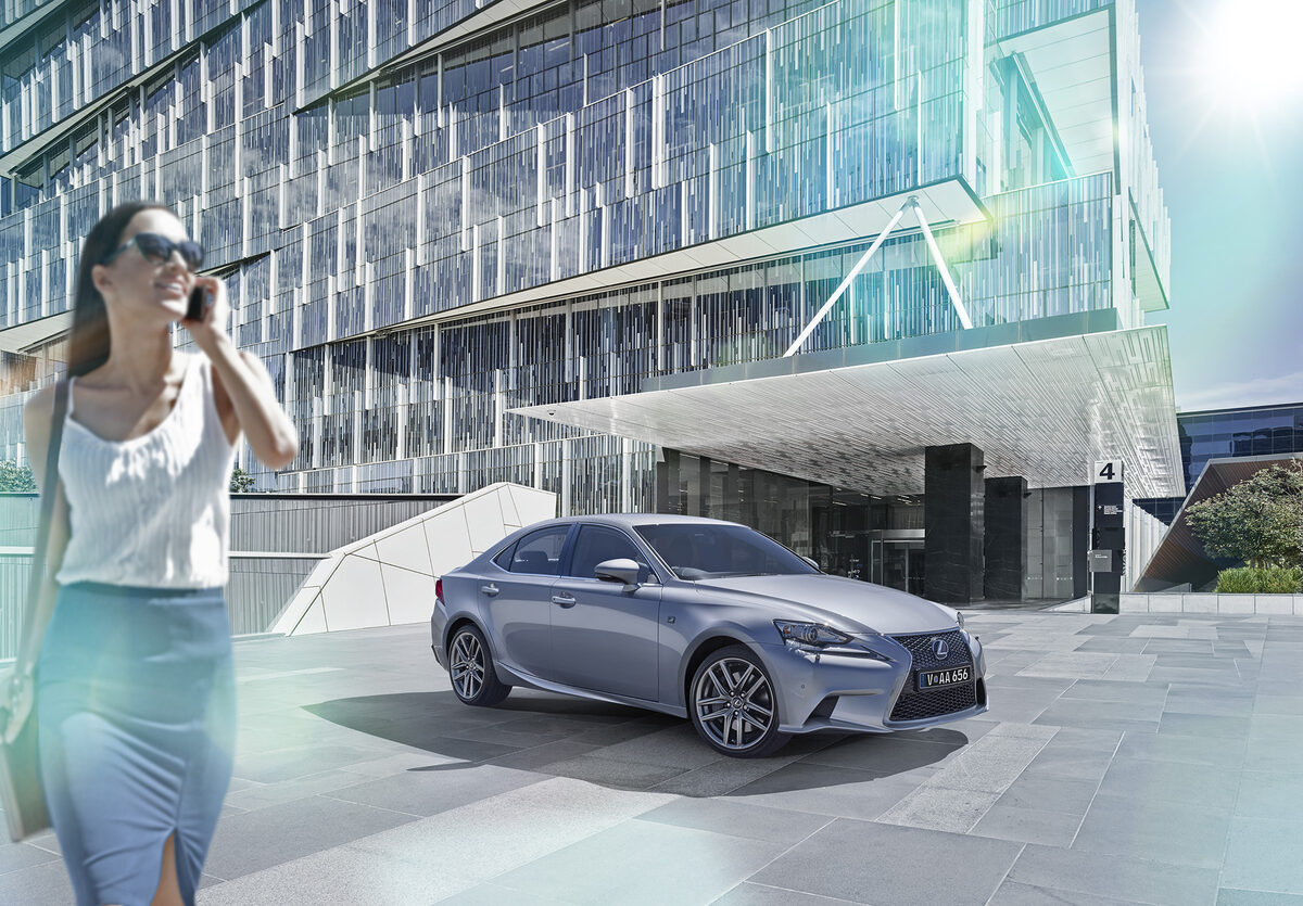 LEXUS Australia combines car design and architecture in perfect arrangements - photography <b>DARREN CAPP</b>