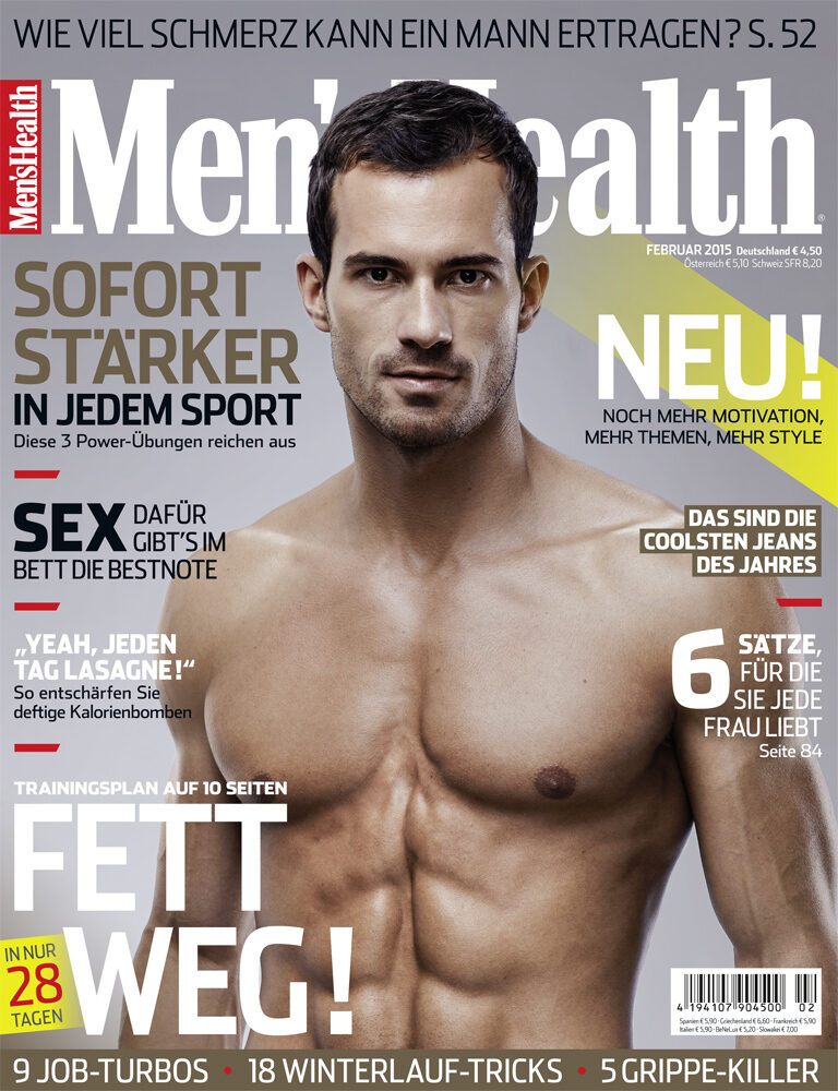Frithjof Ohm & Pretzsch - flexing muscles for MEN'S HEALTH