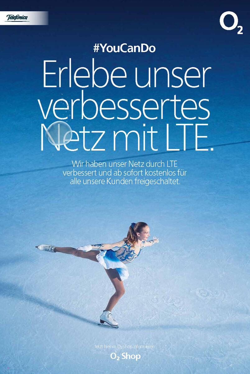 The new o2 campaign. <b>NU PROJECTS</b> 'can do' as commissioned by VCCP Berlin