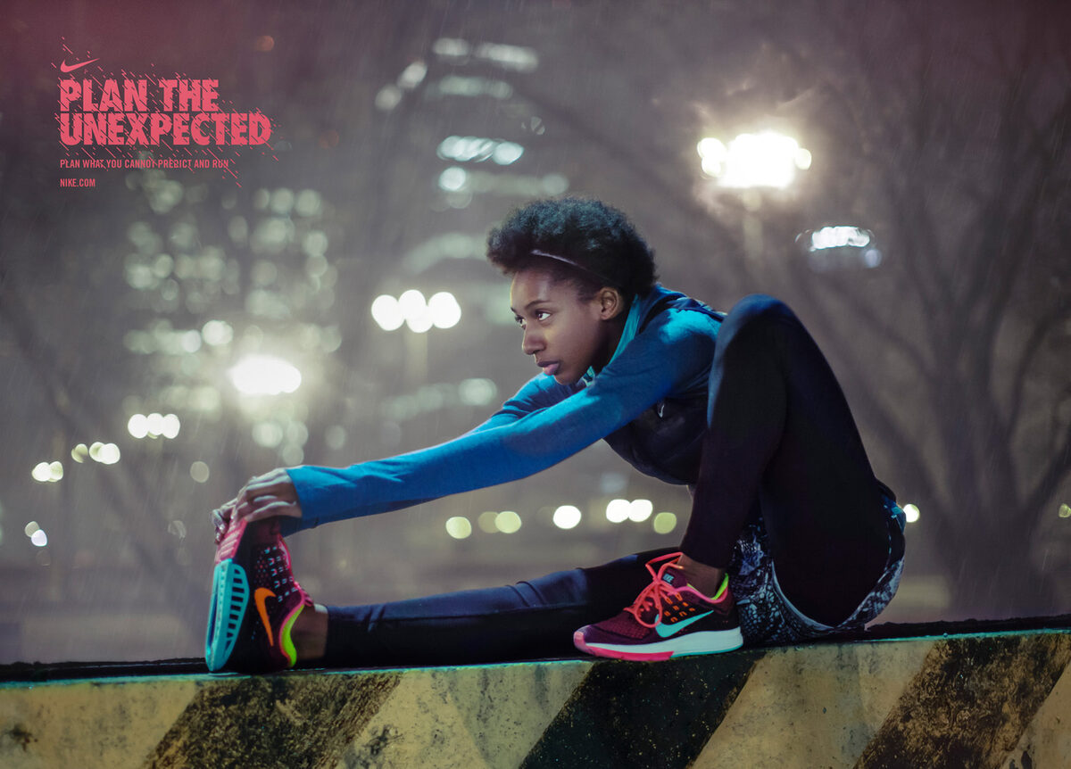 <b>Pawel Fabjanski</b> shoots the harsh weather NIKE campaign with enduring Athlete. In the cold, rain or at night? Run anyway. 'Just do it'!