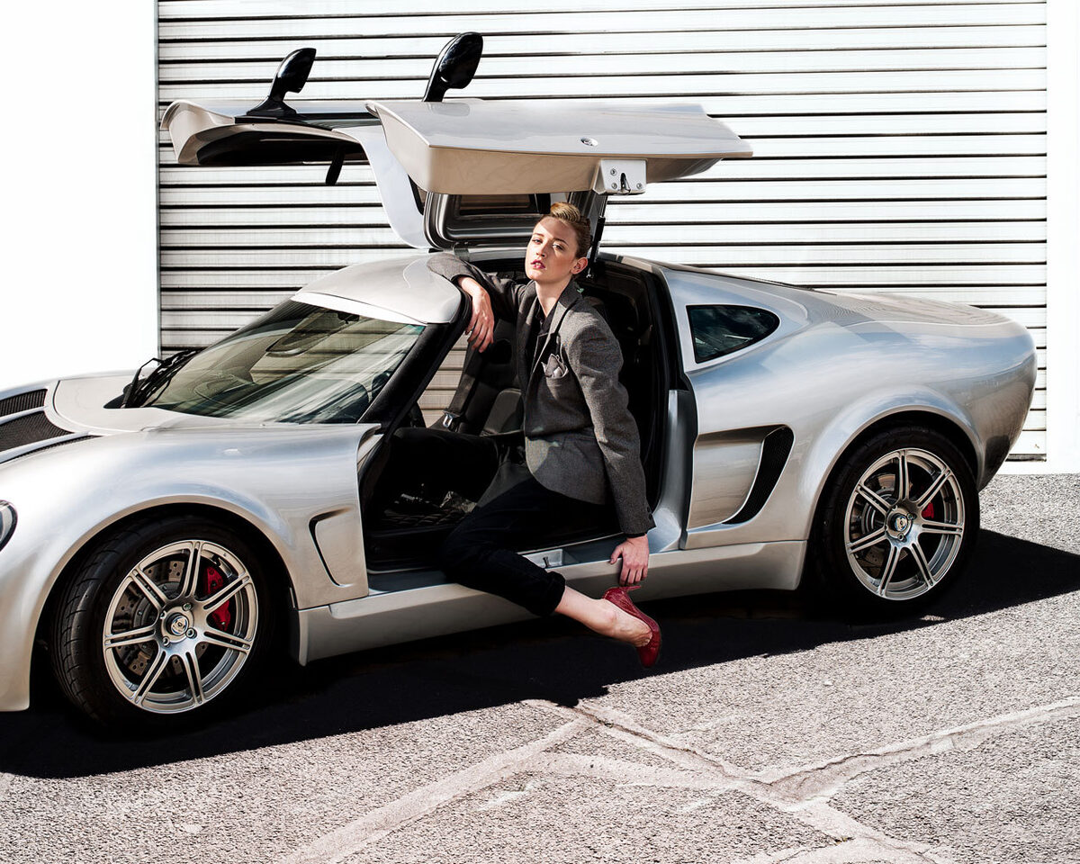 JAN FRIESE shoots a personal project with the reinterpretation of the GDR sports car Melkus RS2000