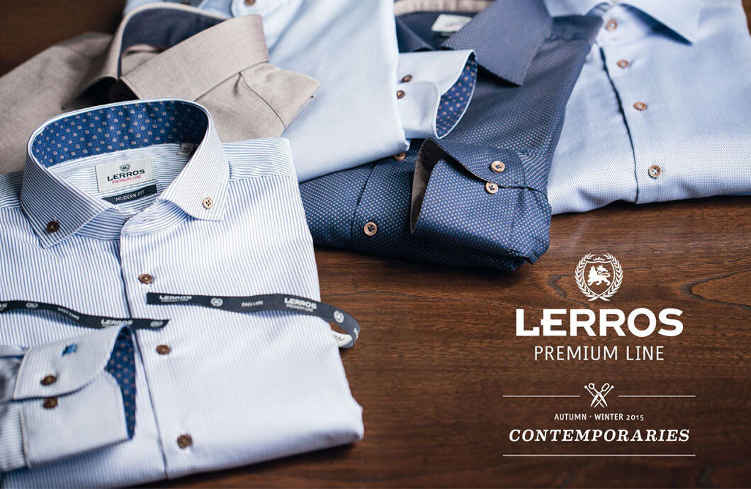 Fashion stills for LERROS Premium Line and the agency Feuerland - styling by Julia LECHTENBÖRGER