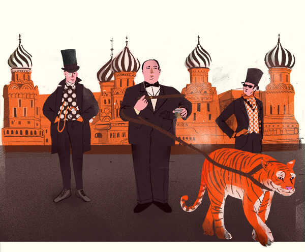 Author Wladimir Kaminer writes in SALON Mag about the uplifting topic 'Rich Russians'. The illustration for it is by <b>Lehel KOVÁS</b>