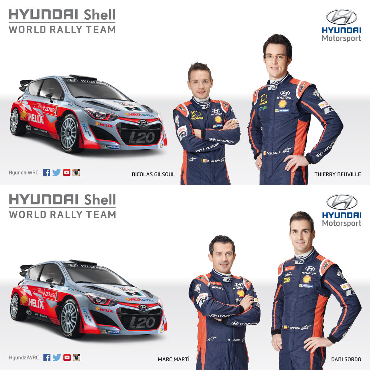 Alex Becker : HYUNDAI motor sport portraits, BÖRNER report motifs, DEMAG Kräne, TS ALUMINIUM product shoot and PROMOCELL Academy 2015 program opener
