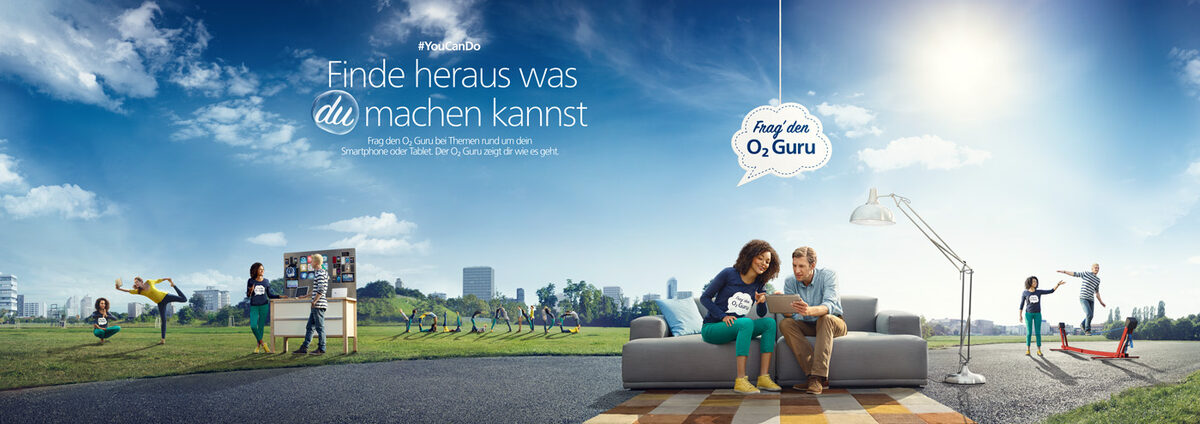 Markus Mueller shootet die O2 'One Message' Kampagne, die GEO Titel-Story und People-Sujets für die HDI Versicherungen
