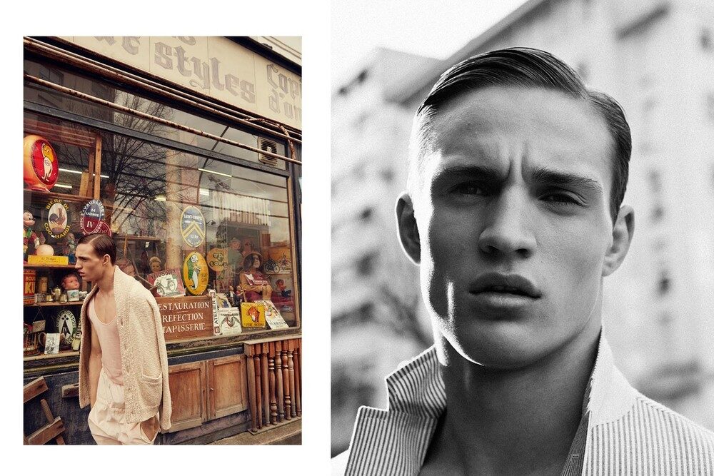 Rickard SUND shoots for NOAH Mag - with Hair & Make-up by Helen BORG, both c/o AGENT BAUER