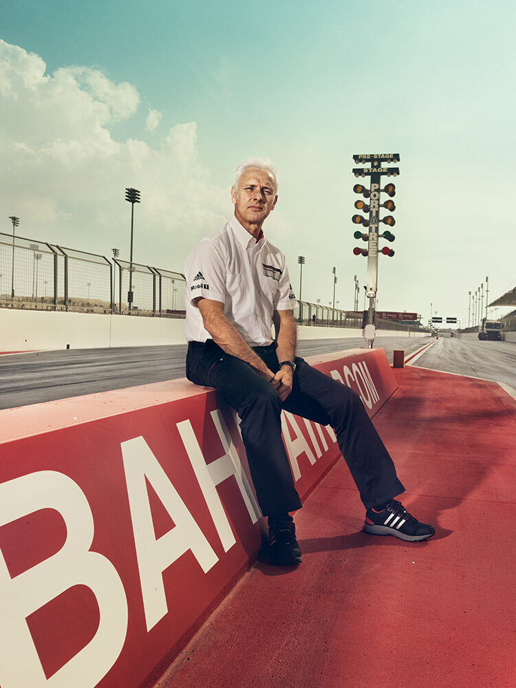 <b>ANKE LUCKMANN</b> portrays Porsche CEO Matthias Müller for GQ Germany