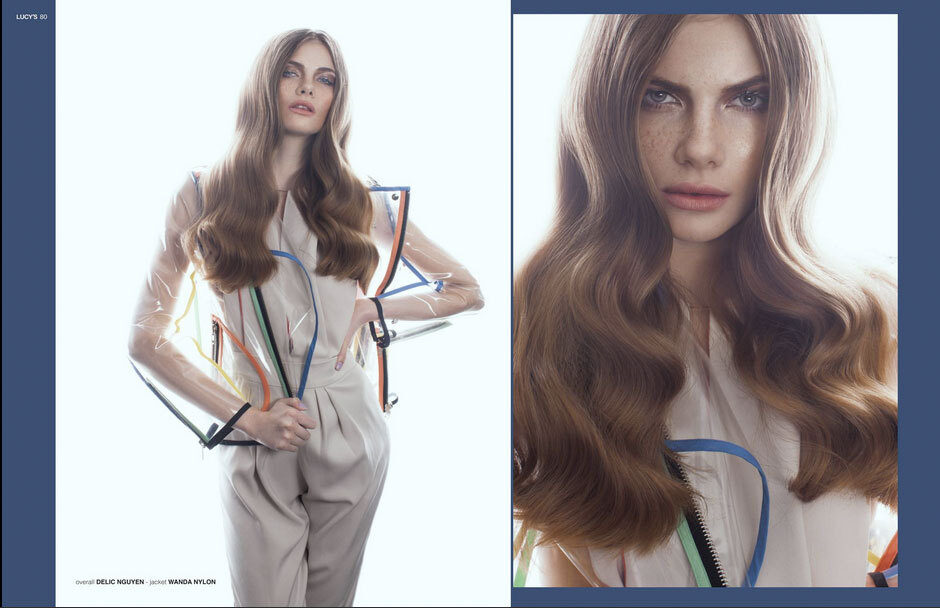 Louisa Models : Freja ERICHSEN with i-D cover title for the 35th Anniversary, 'Light Spring' editorial in LUCY’S Magazine, Barbara EGHOLM in CUT mag and GQ Brazil