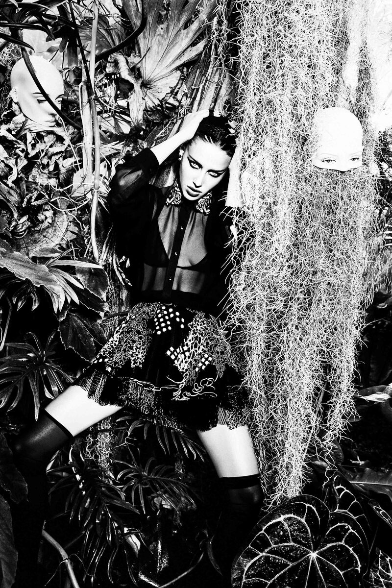 Ellen von Unwerth photographs the AUGUSTIN TEBOUL S/S 2016 collection - post production by ONE HUNDRED BERLIN