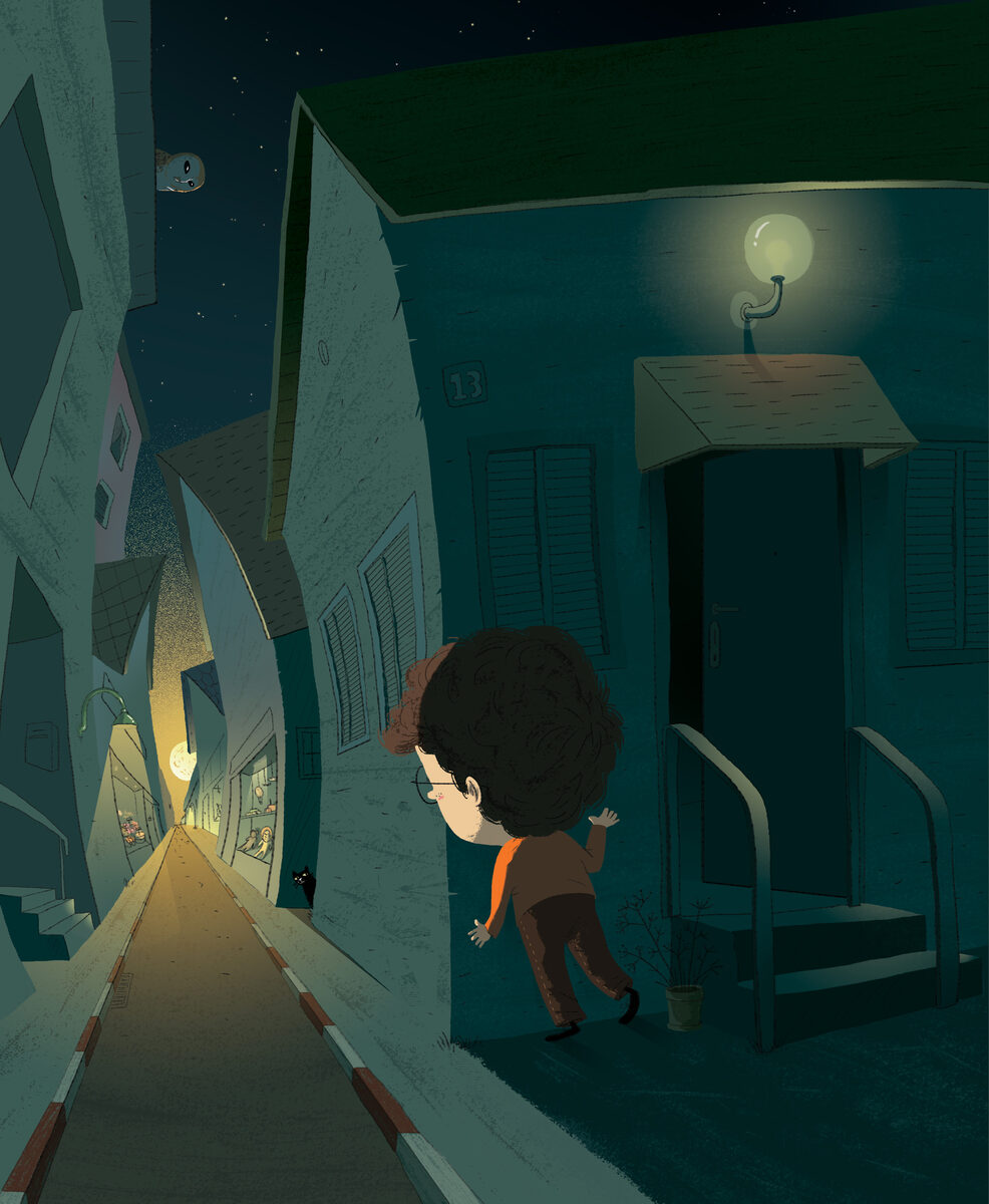 The Communication Arts Award of Excellence, 2015 for <b>Shahar KOBER</b>'s children's book - illustrations for 'Noam's Shop of Words' from KETER Publishing