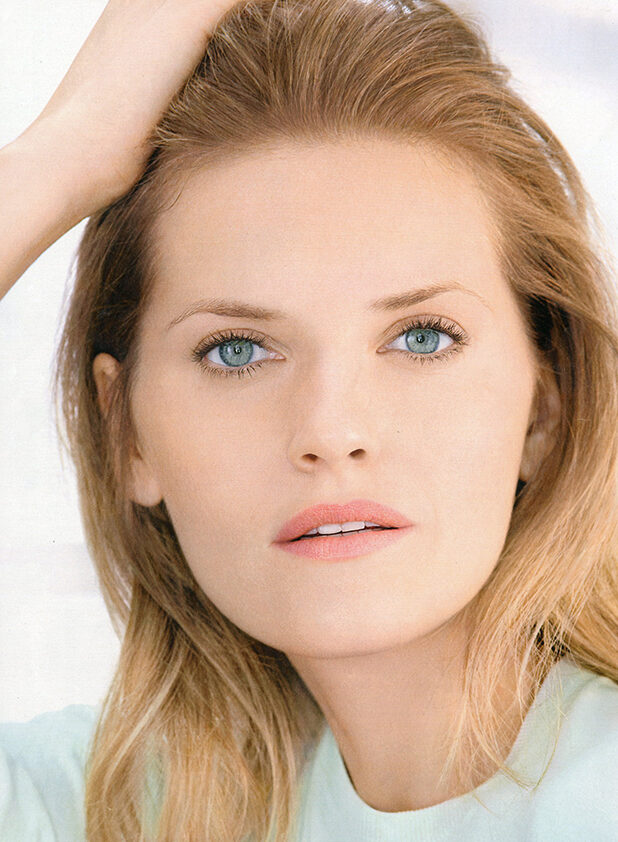 Kristina TSIREKIDZE c/o LOUISA MODELS on a campaign mission for VICHY Cosmetics; we have the motif on GoSee