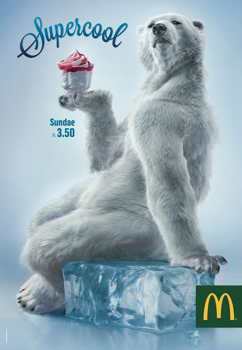 <b>Carioca Studio &amp; CGI</b> creates campaign motifs for HENKEL SUPER GLUE, McDONALD'S Ice Cream, and SWISSCOM SMARTLIFE