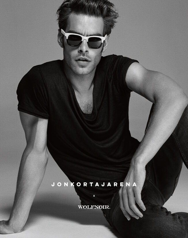 Top model Jon Kortajarena x WOLFNOIR Eyewear. A <b>HUNTER &amp; GATTI</b> Fall campaign in photos snd Film