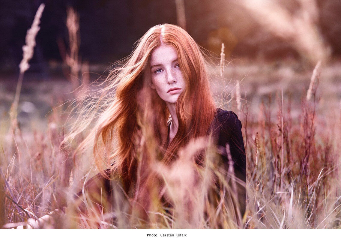 Visagist Boris RIEKER c/o BIGOUDI presents a personal fashion spread on GoSee