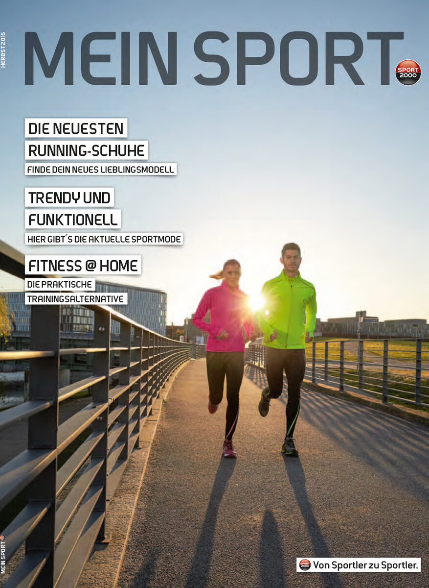 In action for the SPORT2000 catalogue: models <b>Amo</b>, <b>Alex</b>, <b>Konstantinos</b>, and <b>Ernst</b>