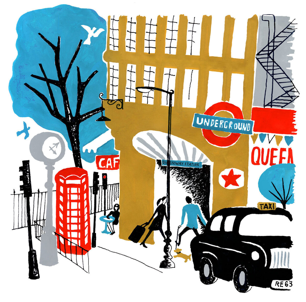 Oslo, London and New York – Agent Molly illustrator Annika HUETT expands her portfolio with deilcate portraits