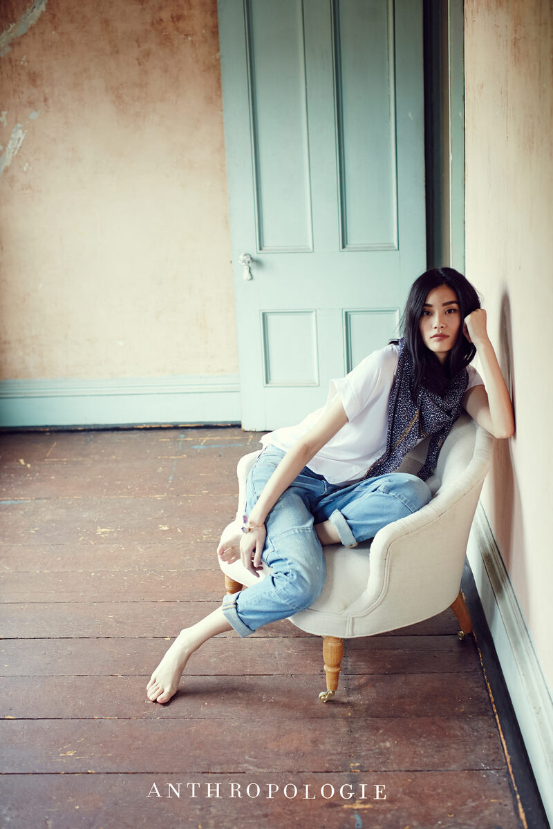 The ANTHROPOLOGIE January 2015 Web Creative Fashion, staged on Staten Island by Bettina LEWIN