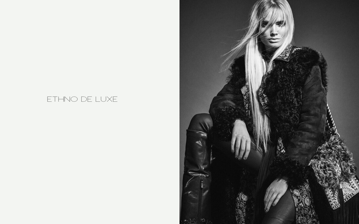 'Ethno de Luxe' in ELLE Bulgaria January, 2016 – photos by fashion photographer <b>Andreas ORTNER</b>