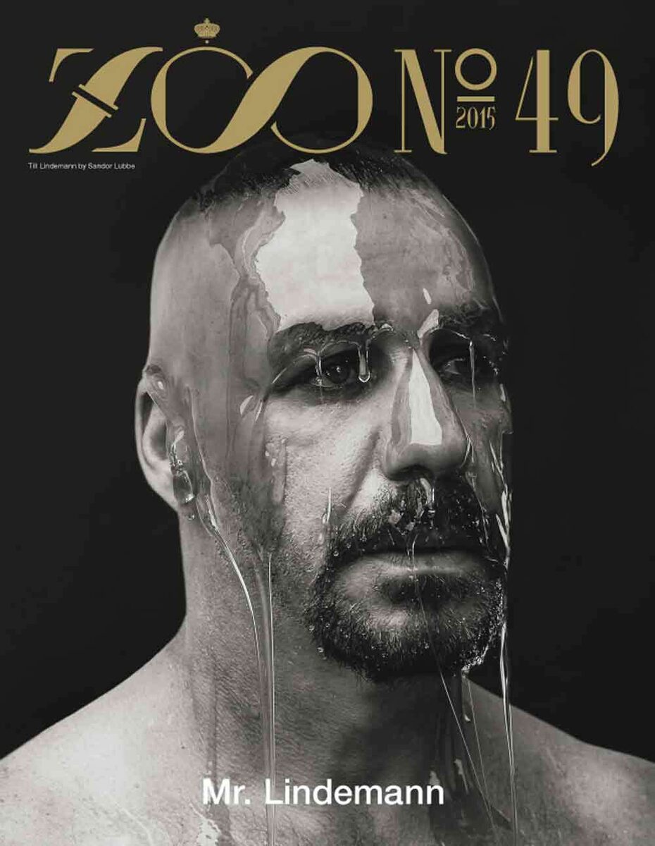 Mr. Till Lindemann and Peter Tägtgren - the metal duo in ZOO magazine no. 49, grooming by Saskia KRAUSE c/o BASICS
