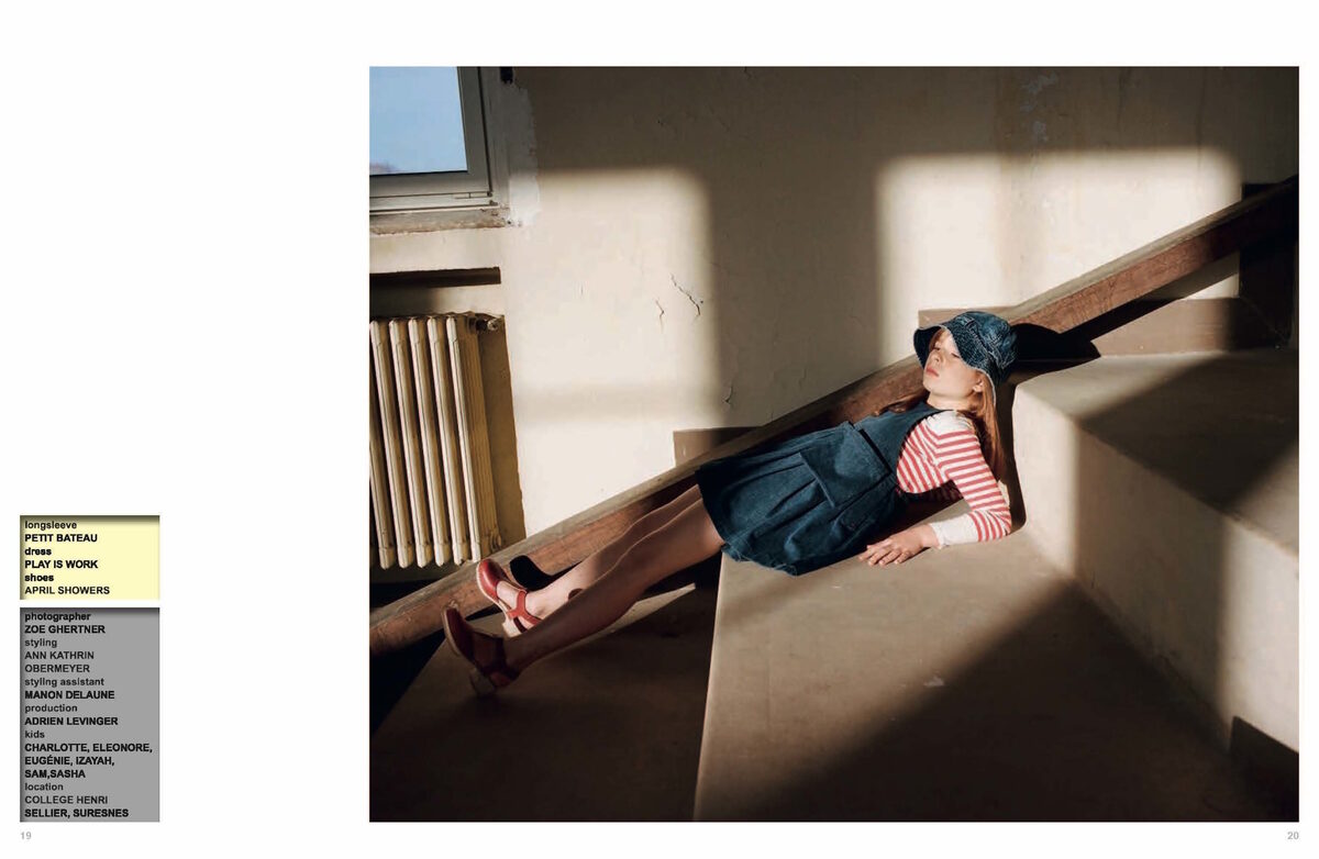 KID'S WEAR Editorial - Styling Ann-Kathrin OBERMEYER c/o SHOTVIEW BERLIN, Fotos Zoe Ghertner