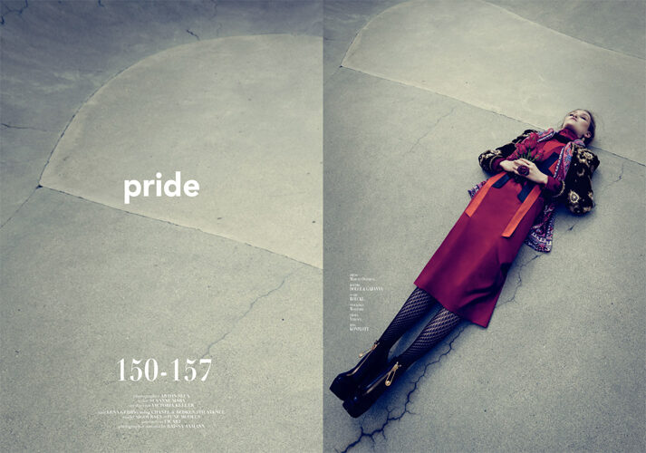 'Pride' in LE MILLE mag - styling by <b>Susanne MARX</b> c/o 21 Agency