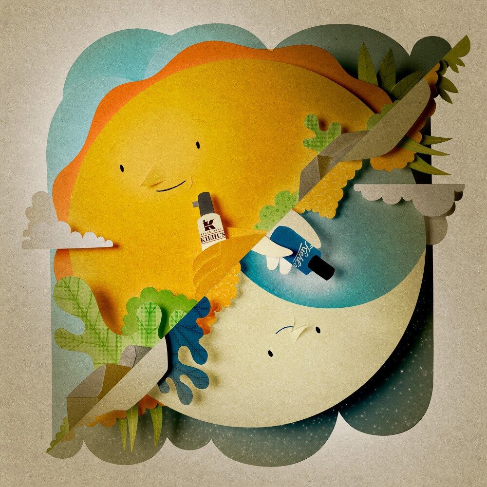 <b>Colagene</b> : The creative clinic presents its new website with a search function for disciplines &amp; techniques with illus, collages and paper work for L'EXPRESS STYLE, EPISONA, CLES MAGAZINE, FAST COMPANY... on GoSee