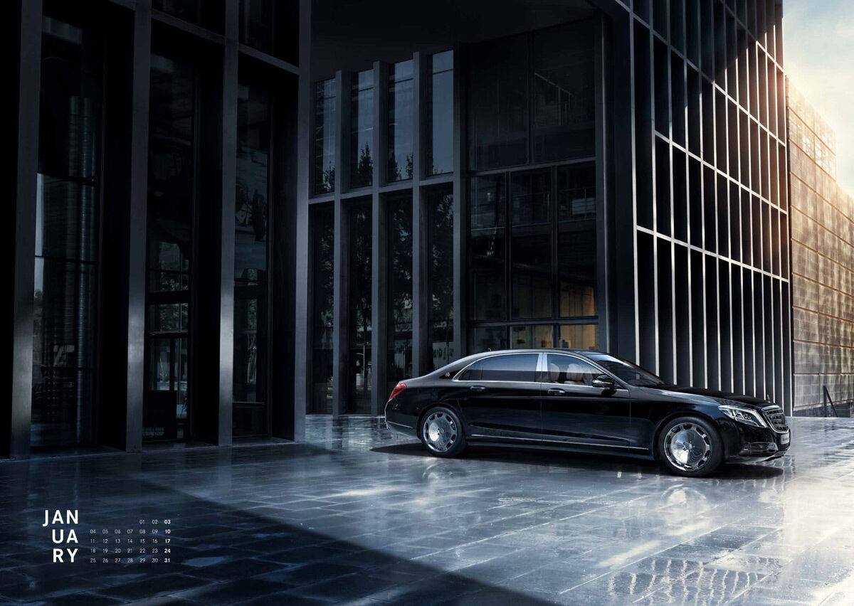MERCEDES-BENZ CALENDAR 2016, photographed by Robert Grischek with support from GoSee member IMAGE NATION