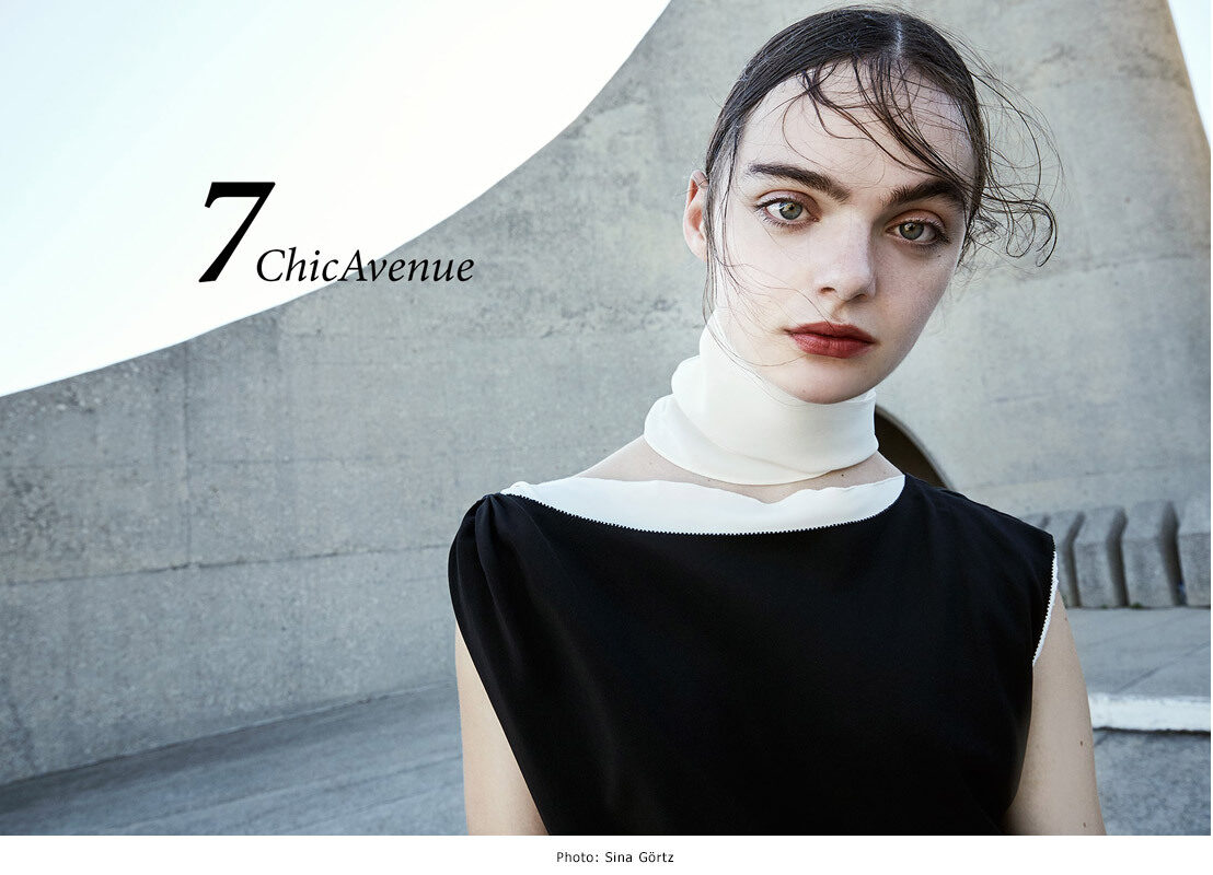 'Stylish women who want everything...', new 7 CHIC AVENUE motifs on GoSee - hair & make-up by Anja FICHTENMAYER c/o BIGOUDI