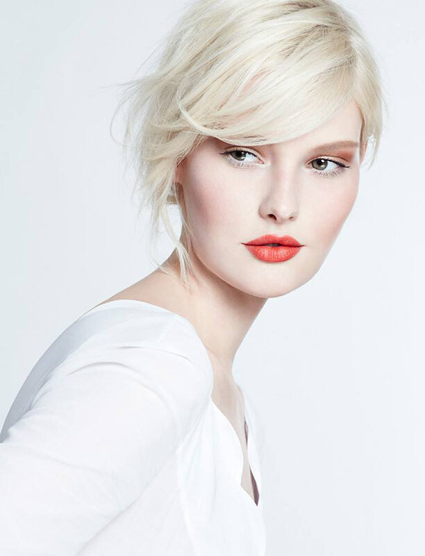 White-blonde in springtime – a production by Rüyam Altan for PETRA with hairstyling by Isabel EILER c/o KULT ARTISTS