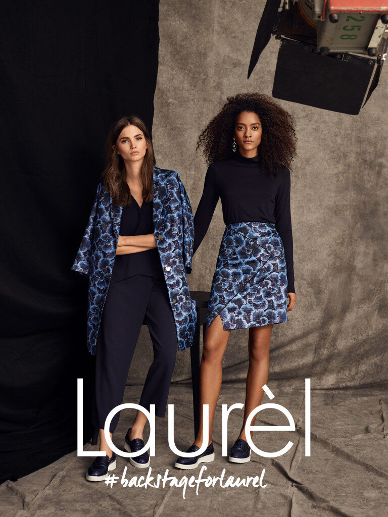 LAUREL campaign #backstageforlaurèl Fall/Winter 2016 by Andreas ORTNER on GoSee and Anna Lauerbach, Head of Marketing & PR in the jury of the GoSeeAWARDS... and a guest at UPDATE16 BERLIN