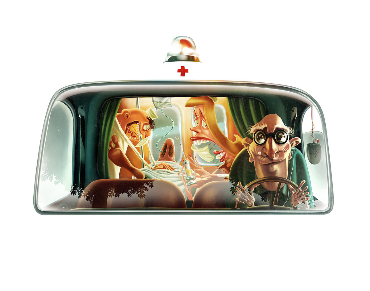 Illustration für das HEY DAY Festival und zwei neue Arbeiten von <b>Vali PETRIDEAN</b> c/o VISUALEYES ARTISTS