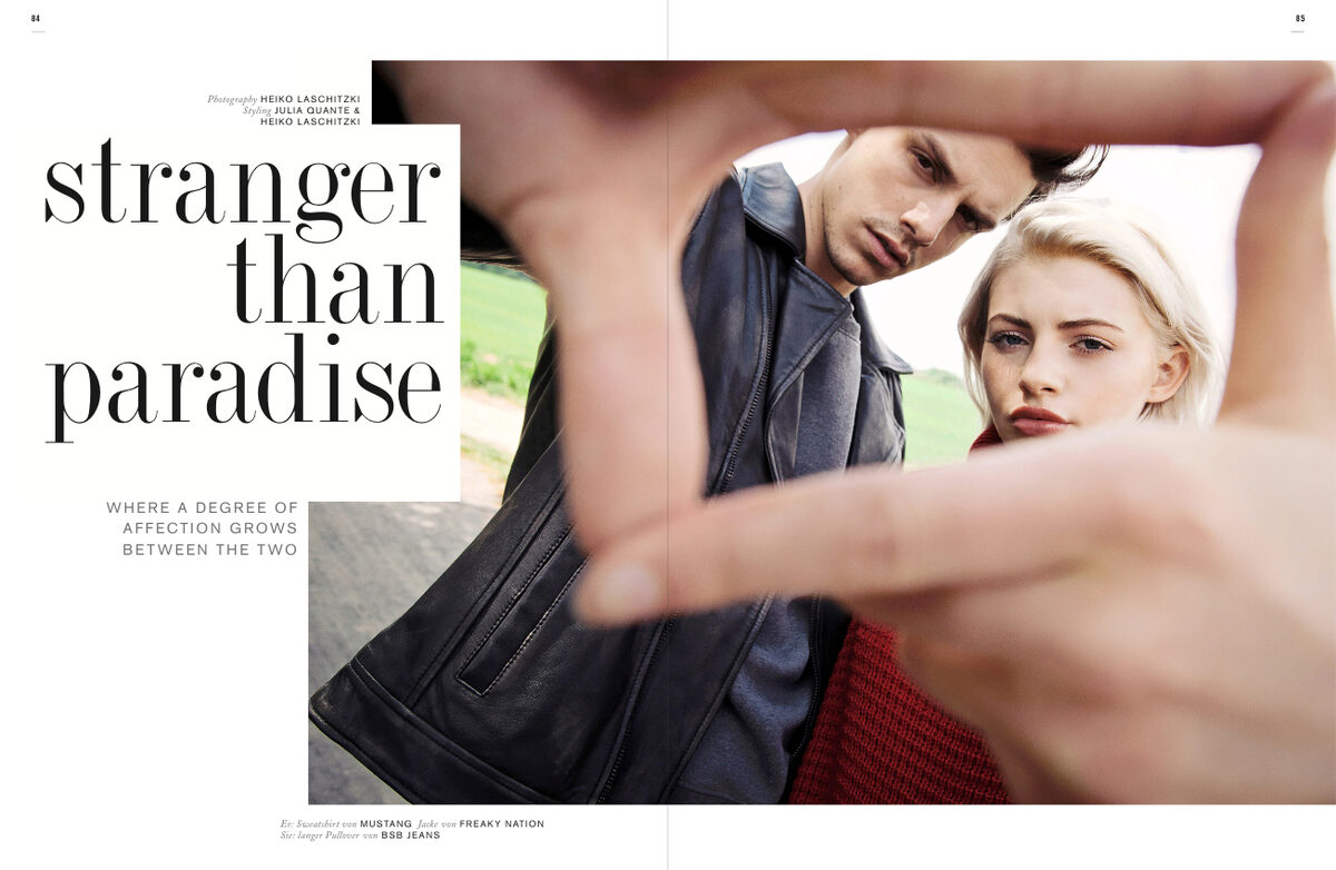 'Stranger than paradise' - das sind 20 Seiten im PANPORAMA Magazin F/S 2017 featuring VIVA Male Model Aaron BARNSTORF