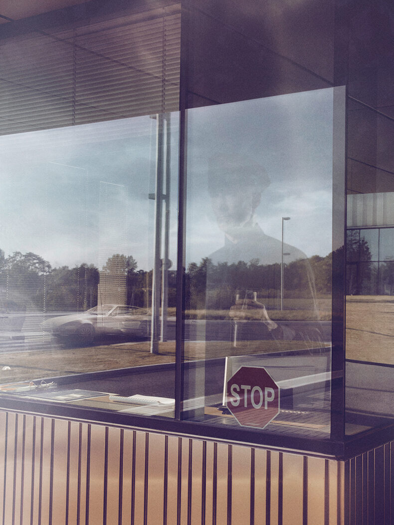 BAM Photographers : Ben & Martin photograph fashion & transportation spread with the OPEL Italo sportster 'Bitter CD' on the premises of the ThyssenKrupp headquarters